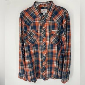 True Religion Men’s Plaid Shirt Size 2XL